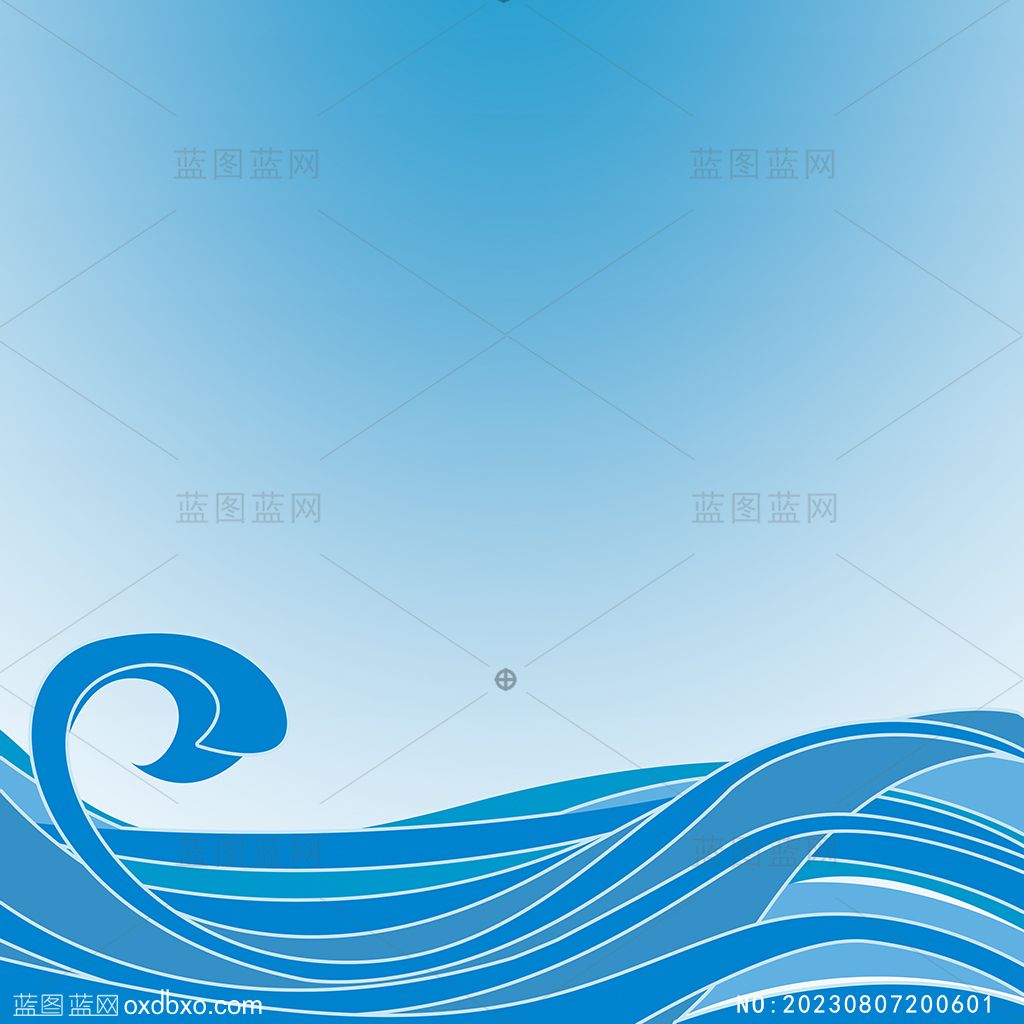 海浪漩涡海潮浪花扁平矢量效果图_NO20230807200601.jpg