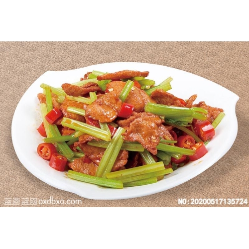 小炒黄牛肉菜谱湘菜系列美食菜牌素材_作品编号NO:20200517135724