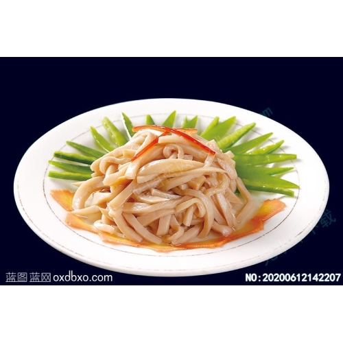 碧云杏鲍菇菜谱湘菜系列美食菜牌素材_作品编号NO:20200612142207