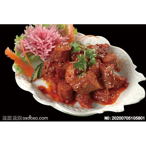 绝味鸭脖菜谱湘菜系列美食菜牌素材_作品编号NO:20200705105801