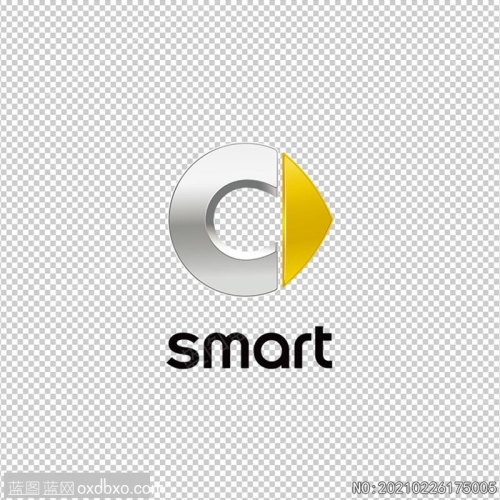 SMARTlogo汽车标识PNG标志素材_作品编号NO:20210226175005