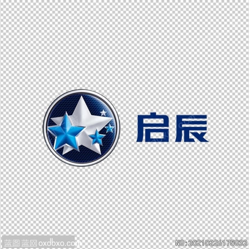 启辰logo汽车标识PNG标志素材_作品编号NO:20210226175032