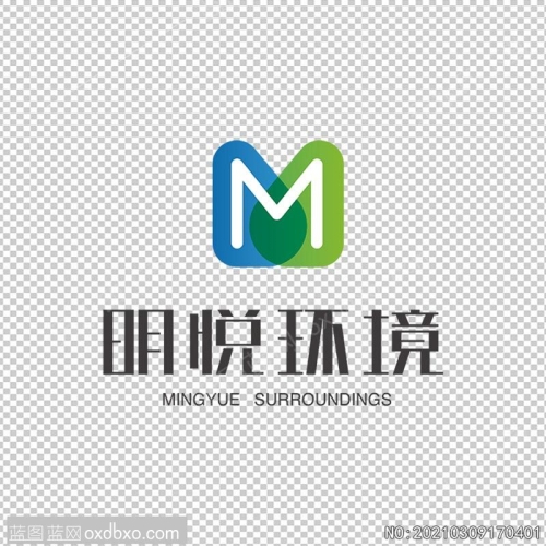 大连明悦环境logo免抠PNG素材_素材编号NO:20210309170401