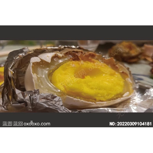烧鹅蛋原创美食菜谱摄影图片素材_作品编号：20220309104181