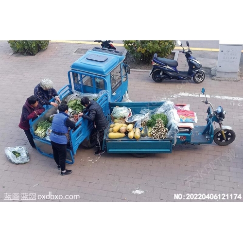 赶集的人赶集卖菜卖菜的人买菜的人摄影素材编号:20220406121174