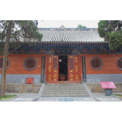 河南洛阳白马寺天王殿风光古建筑摄影素材编号_NO20230524155925