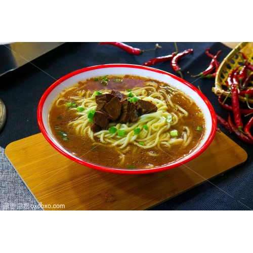 牛肉面汤面手拉面抻面牛肉手拉面美食摄影素材