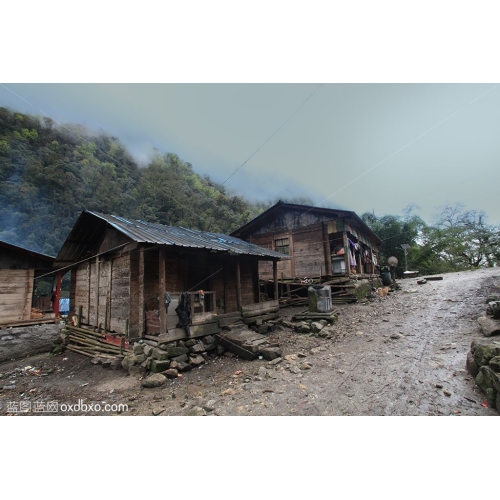 西藏 民居 旧民居 藏胞 住宿 商业摄影商用图片