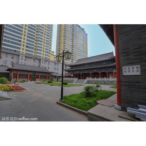 内蒙古 海拉尔区 盘古庙 寺院 寺庙 草原 风情 风光 风景 商业摄影 商用素材