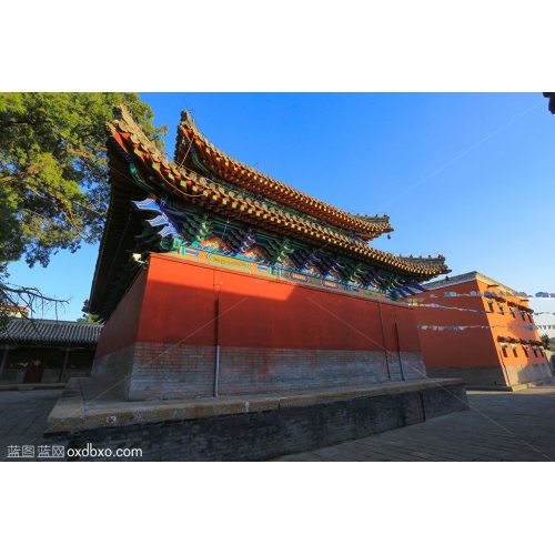 内蒙古 三大寺 兴源寺 象教寺 福缘寺 庙宇 背面 风情 风光 风景 商业摄影 商用素材