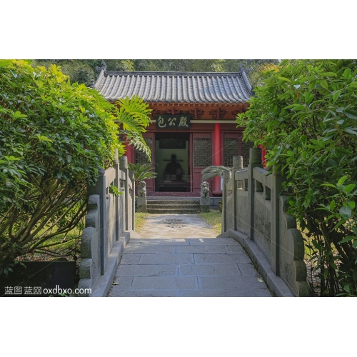 深圳市 甘坑小镇 古建筑 古楼 包公殿 俯视 鸟瞰 串灯 风情 风光 风景 商业摄影 商用素材