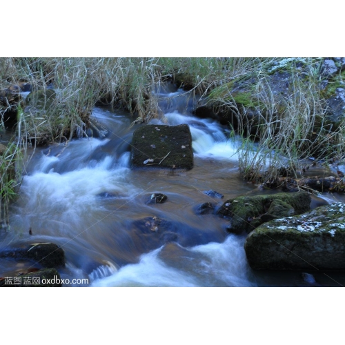 伊春市 茅兰沟 流水 慢门 溪水 小河 流水 流淌 风景 风光 商业摄影商用图片