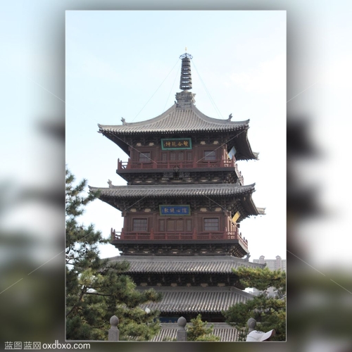 山西 华严寺 木塔 (1)