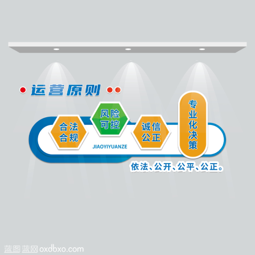 商用设计素材农村产权交易原则文化墙设计素材